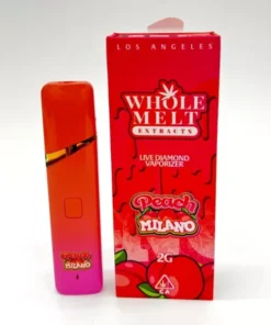 Buy Whole Melt Extracts Peach Milano 2g. Irresistible Flavor